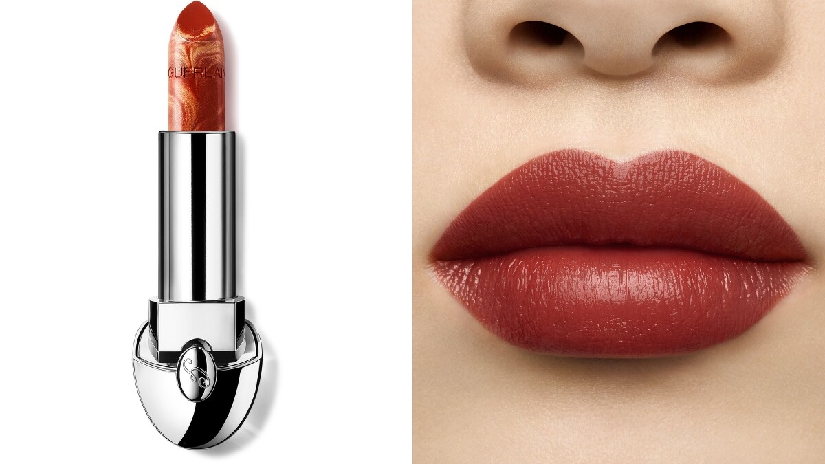 嬌蘭2021聖誕彩妝紅寶之吻高訂唇膏(N&deg;35肉桂奶茶)，NT1,160