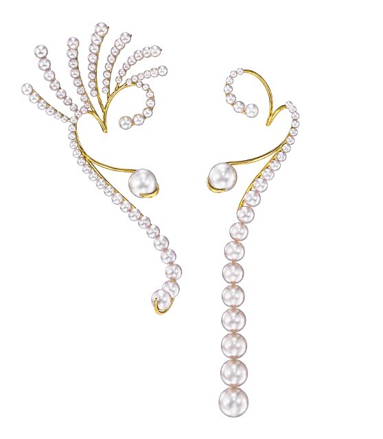 TASAKI Atelier_Waterfall耳環_NT$2,090,000