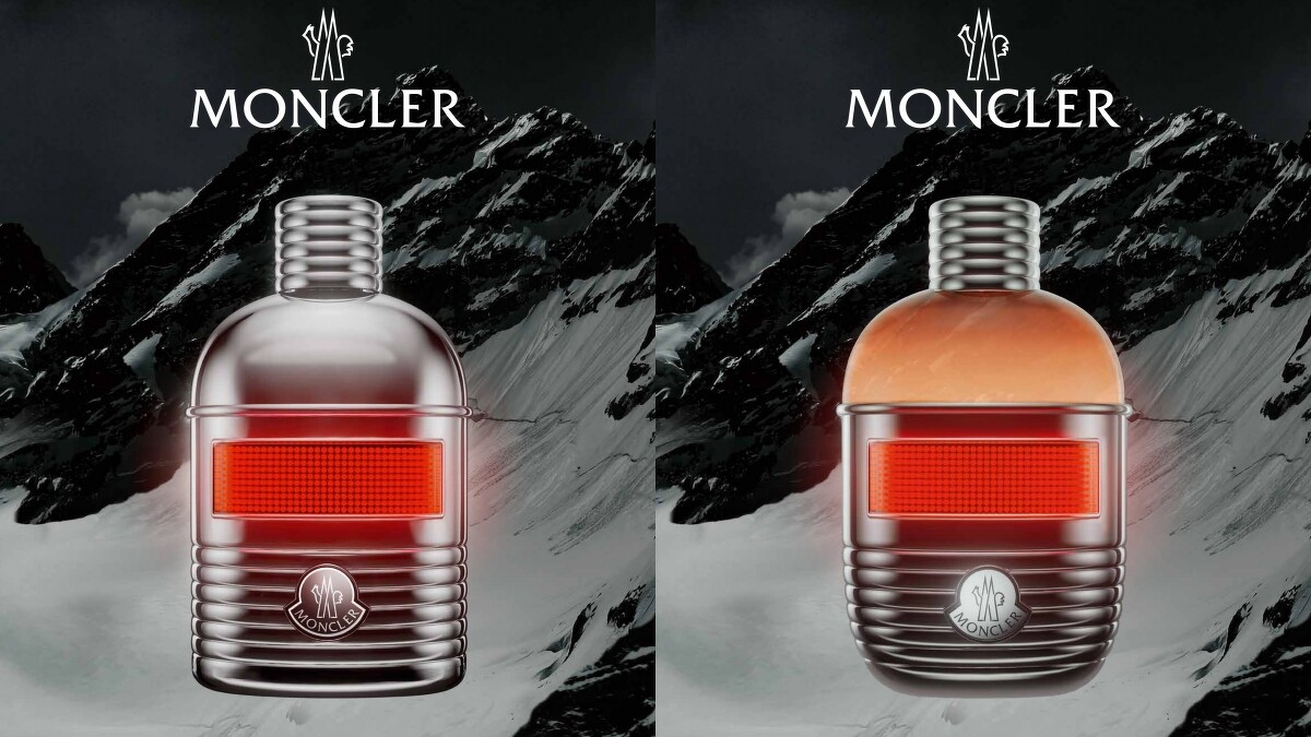 「羽絨衣之王」Moncler 2021年首度推出香水，一共推出兩款，分別為男香Moncler Pour Homme、女香Moncler Pour Femme。