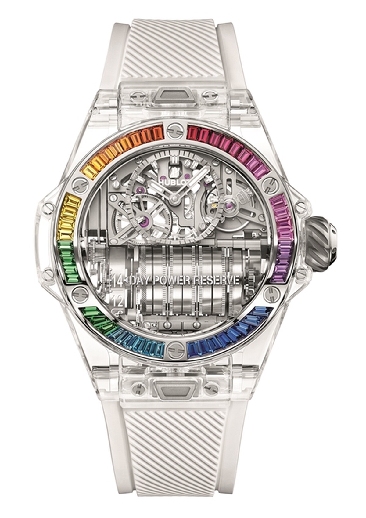 Hublot宇舶錶 Big Bang MP-11 彩虹藍寶石手錶