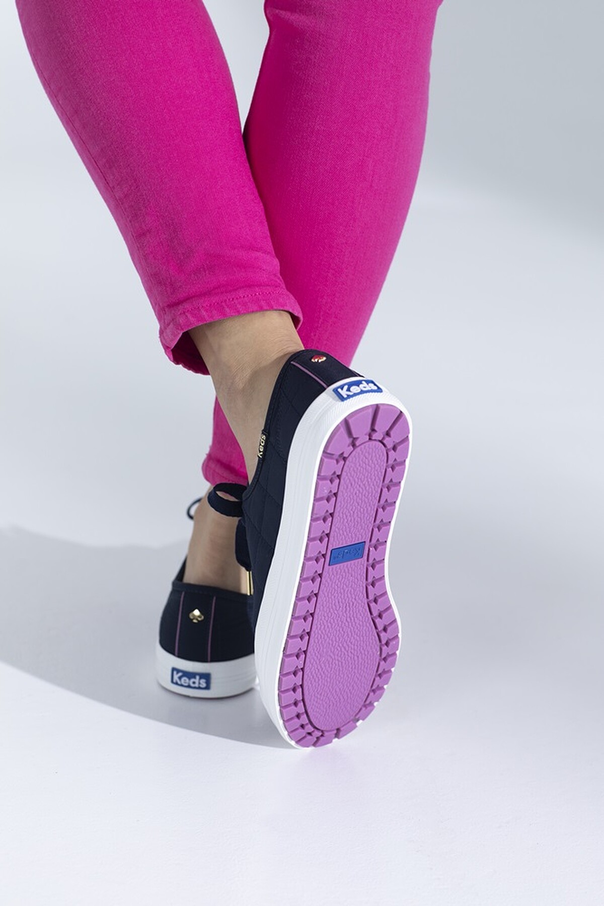 KICKSTART TRX質感格紋休閒鞋，NT2,890