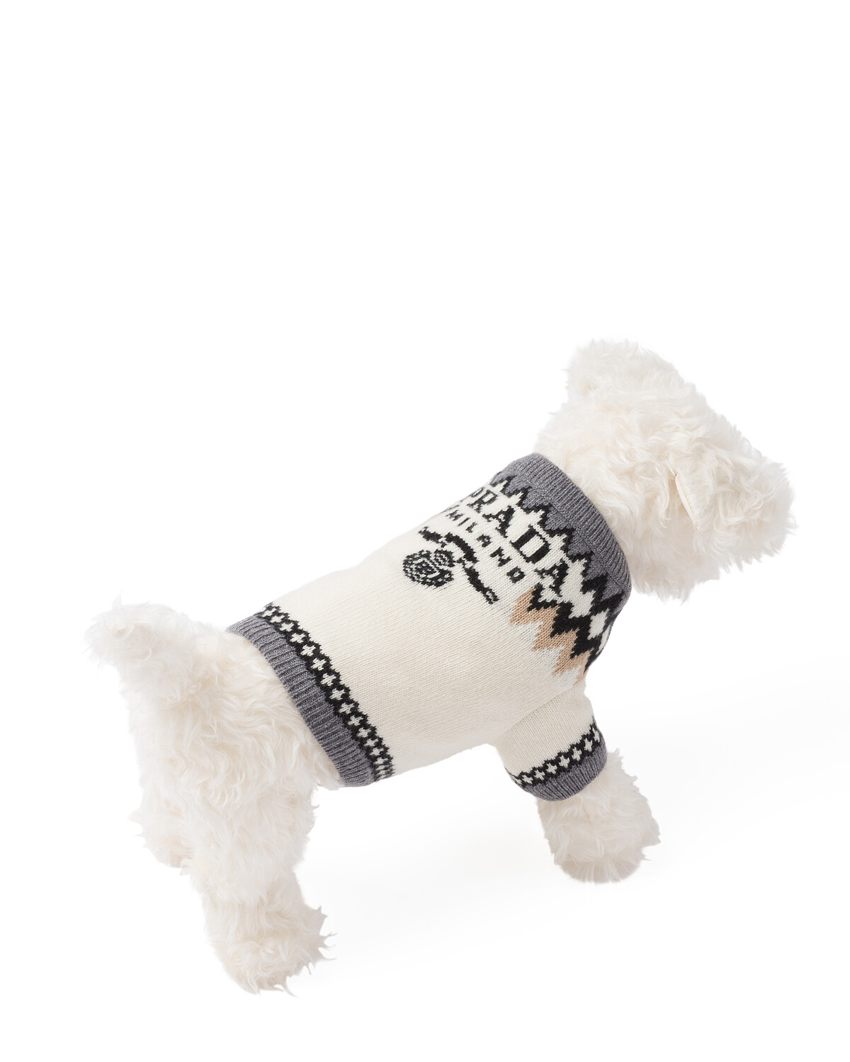 Prada寵物喀什米爾羊絨毛衣，NT17,000