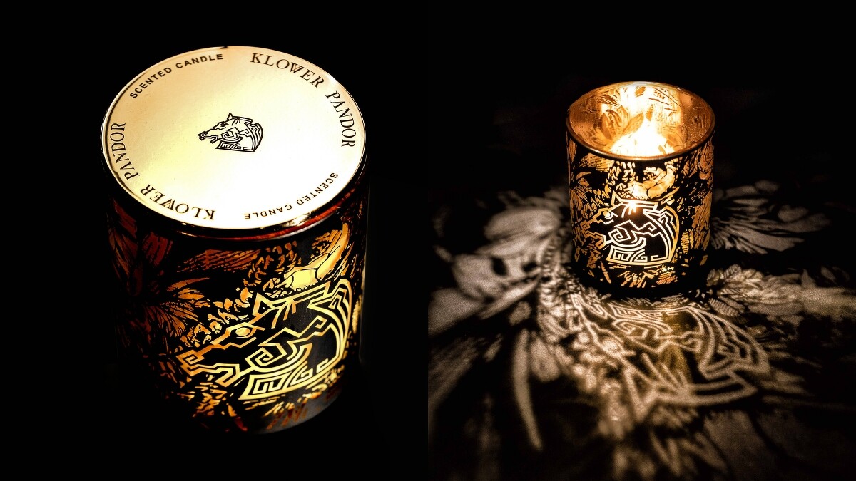 KP秘境之心香氛蠟燭。