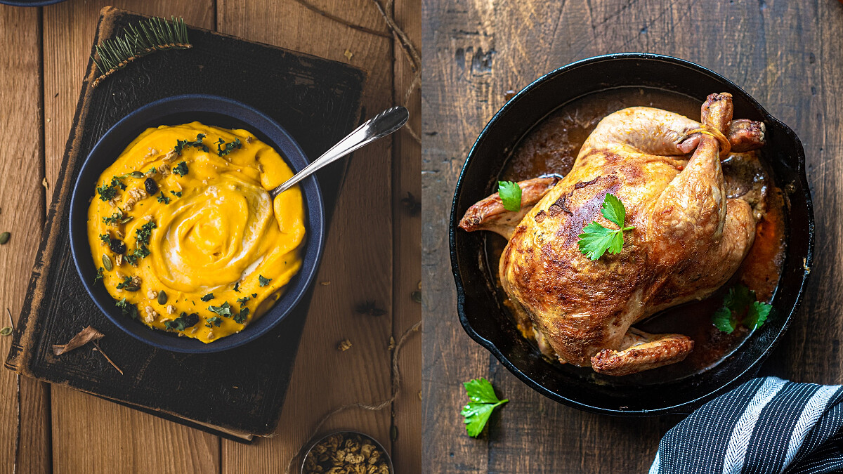 低脂高纖維，無油蒸南瓜雞胸肉，軟嫩美味飽足感夠還吃不胖！