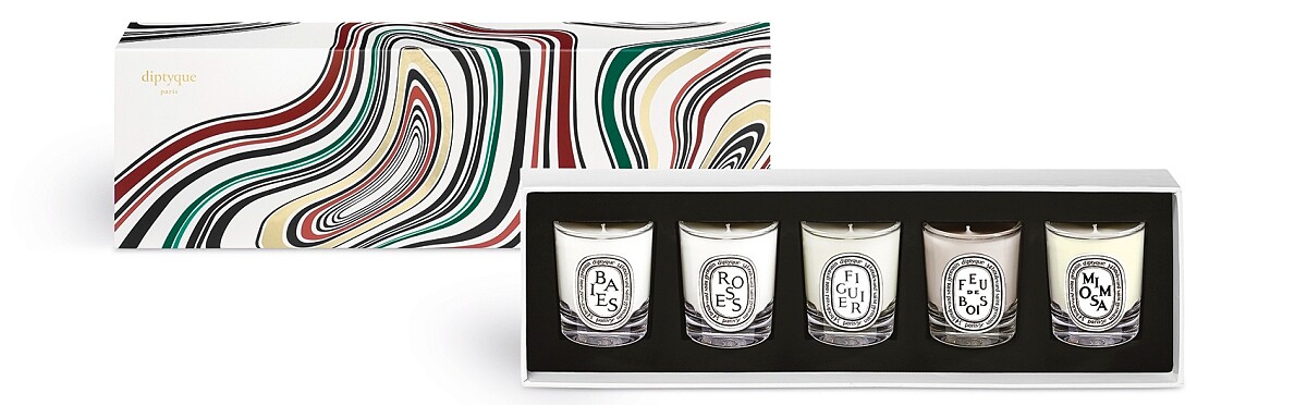 diptyque 2021聖誕系列蠟燭禮盒35g*5,NT2,900