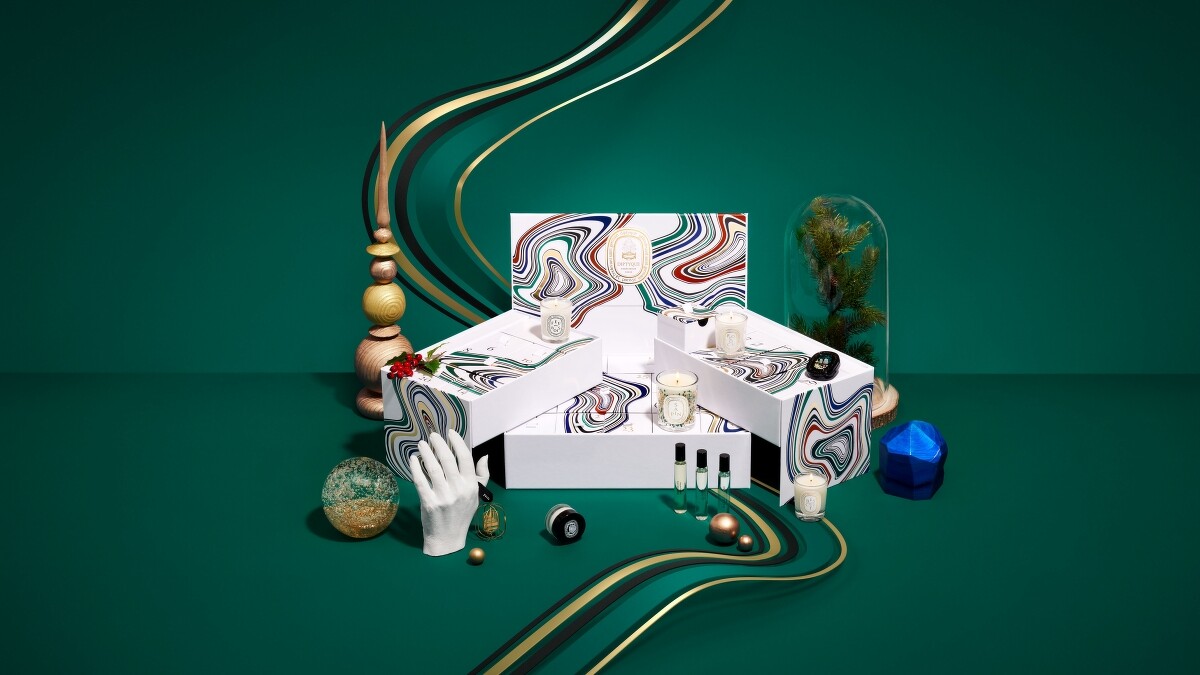 diptyque 2021聖誕系列倒數月曆。