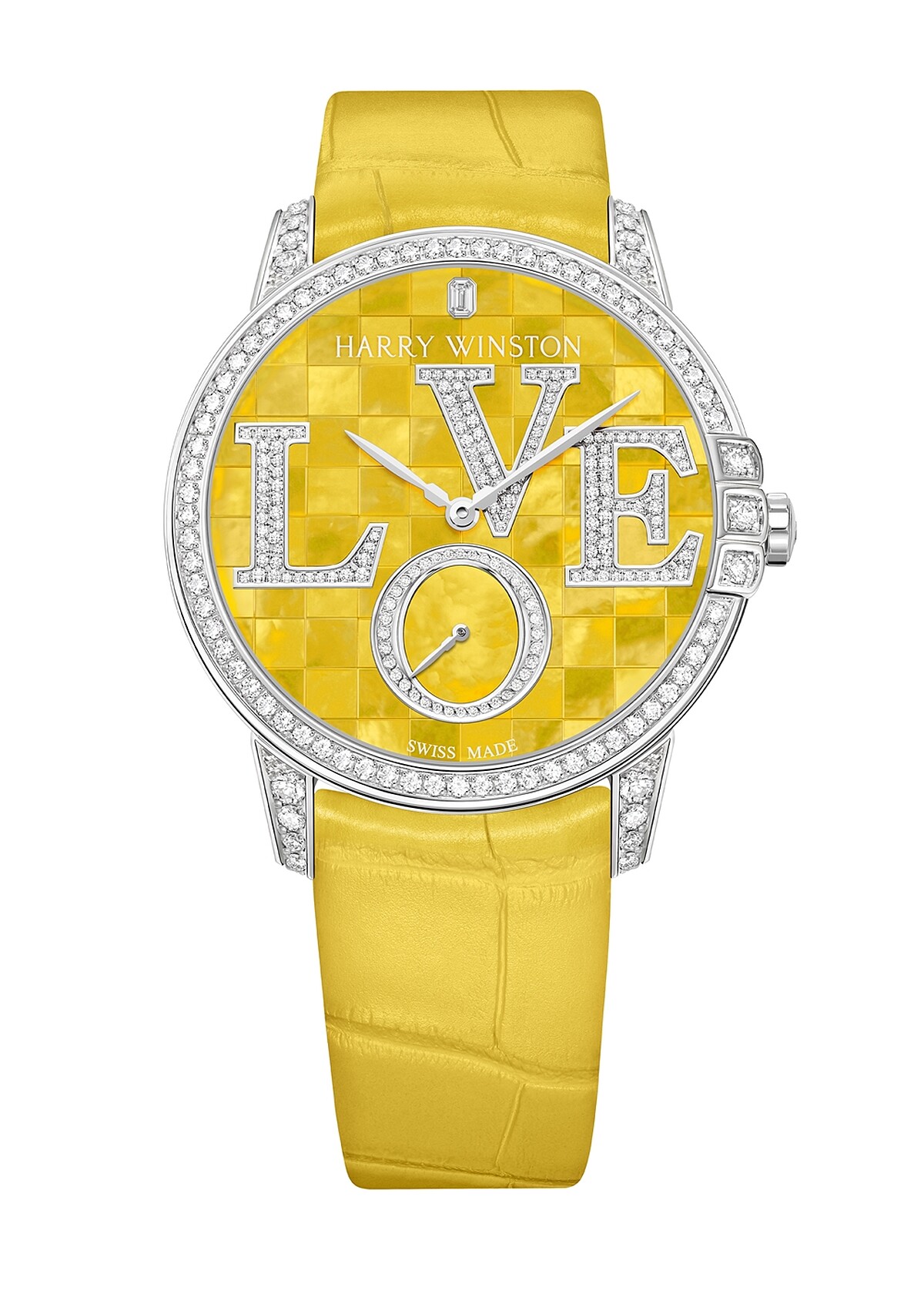 海瑞溫斯頓Midnight 系列 Winston With Love 36毫米自動腕錶