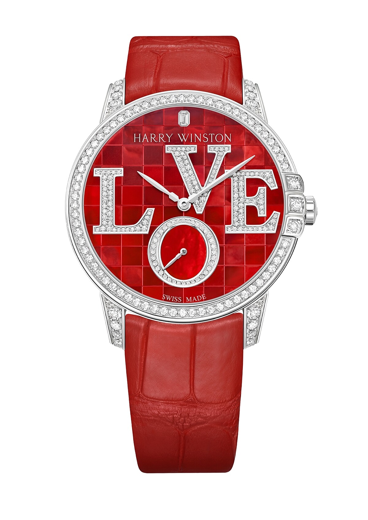 海瑞溫斯頓Midnight 系列 Winston With Love 36毫米自動腕錶