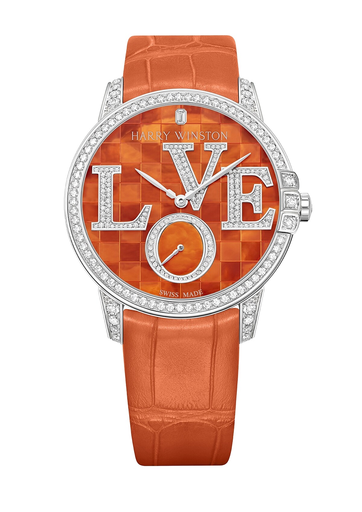 海瑞溫斯頓Midnight 系列 Winston With Love 36毫米自動腕錶