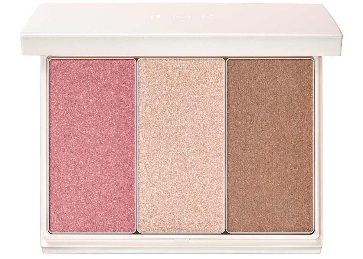 RMK鏡光魅影頰采盤(#02 Fair Glow)11g，NT2,050