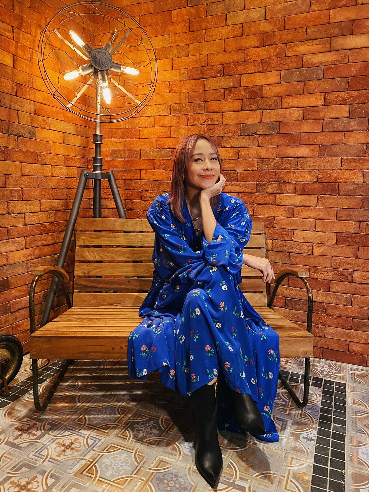 林嘉欣出席《美國女孩》隔空視訊記者會