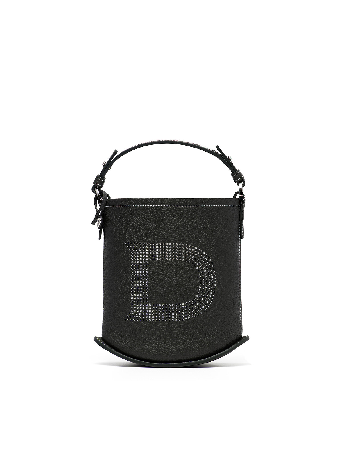 DELVAUX_AW21 英倫綠 Pin Mini Bucket Handbag,NT79,900。