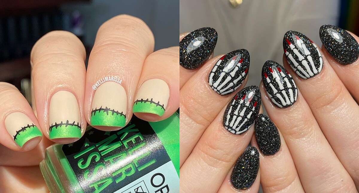 2021萬聖節美甲範本！6款超應景的指彩提案，讓指尖也一起變裝派對！