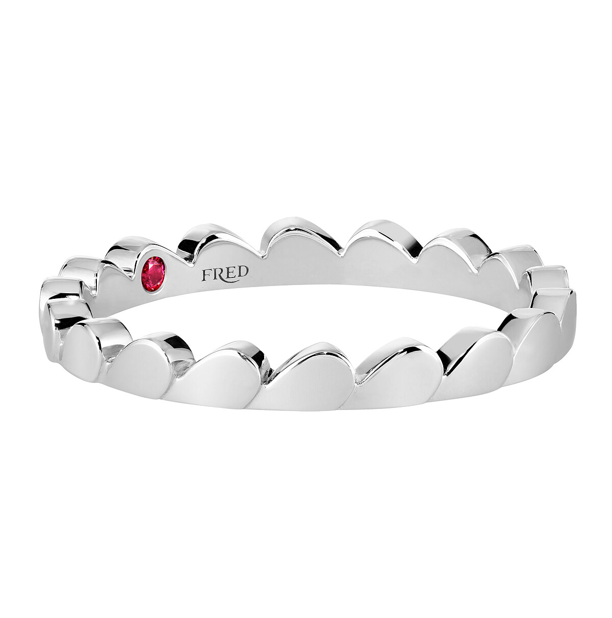 Pretty Woman Par Amour Collection 半心型鉑金對戒 TWD 83,900