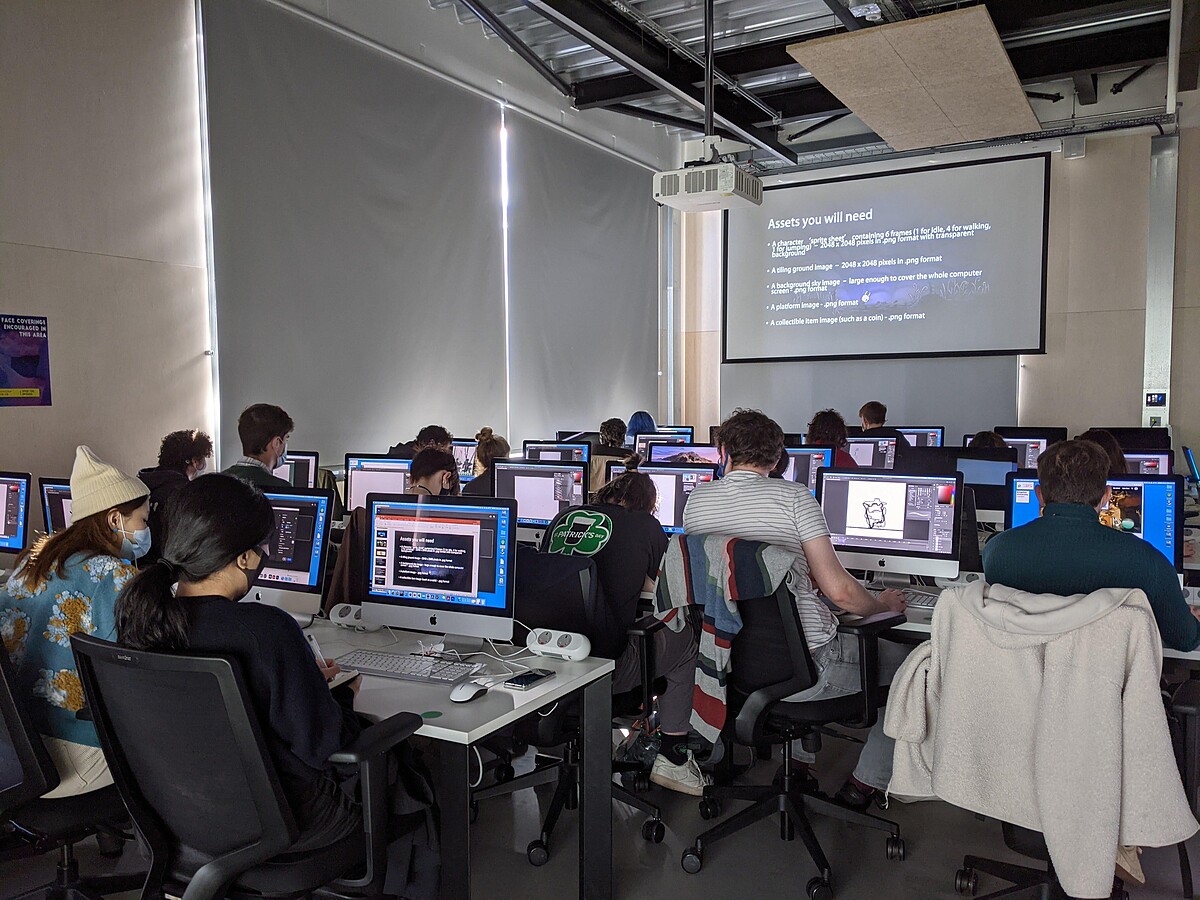 狀況頻頻的Unity 3D遊戲軟體工作坊。