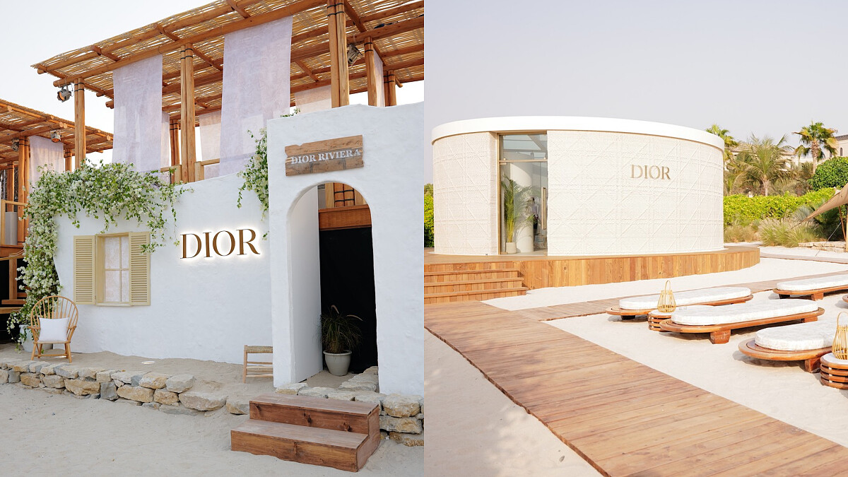 Dior前進3D列印領域？迪奧杜拜限時概念店全用環保素材、3D列印打造而成