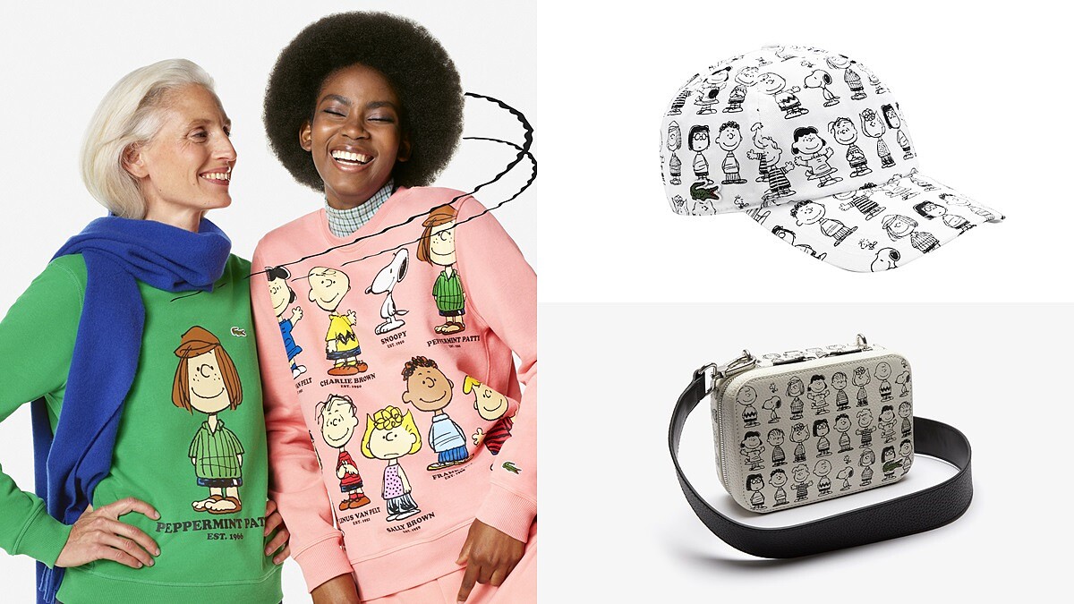 Lacoste X 史努比聯名系列開賣，大學T、棒球帽、復古相機包超生火TOP3推薦