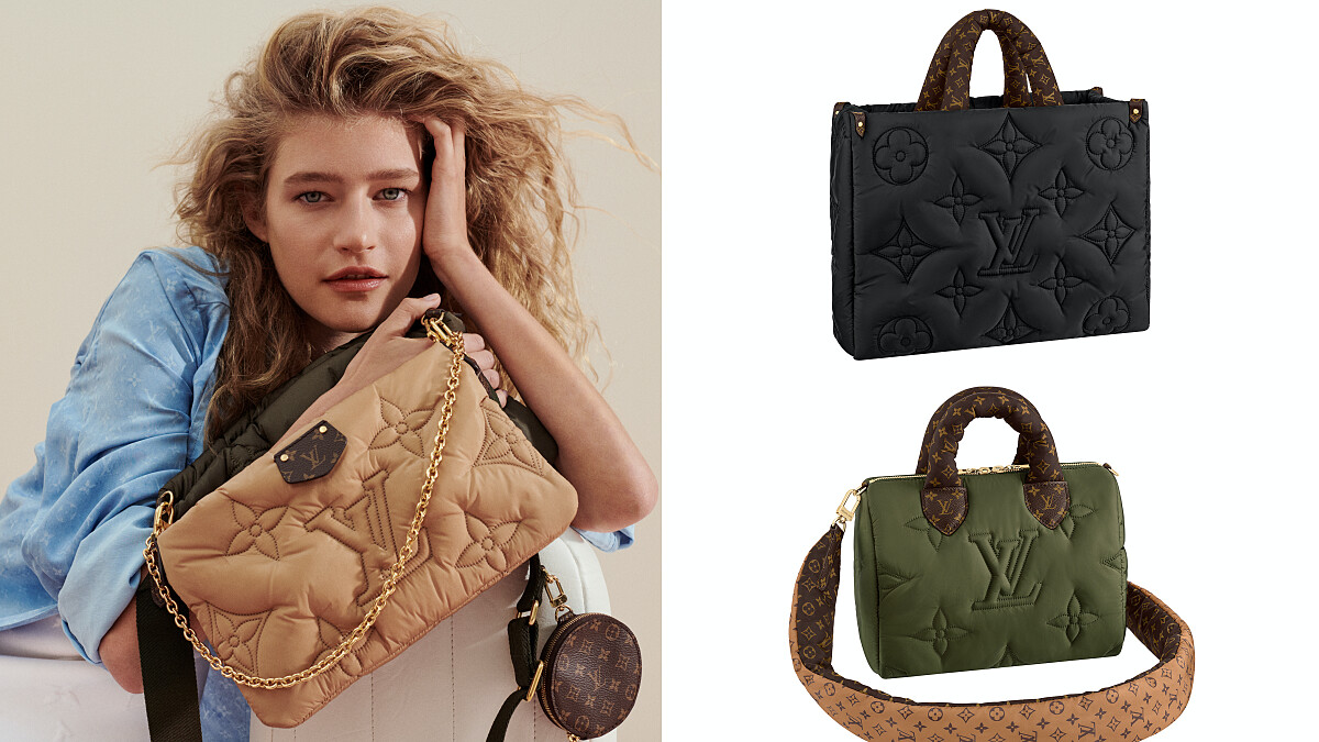 LV Pillow系列添包包新成員！環保尼龍製作，Speedy、Onthego托特包…4大枕頭版包款一次看