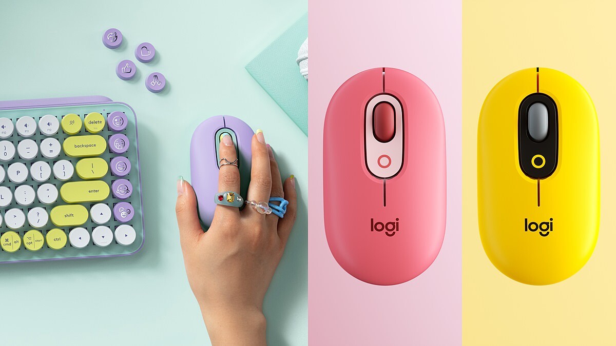 Logitech羅技POP MOUSE無線藍牙滑鼠亮點公開！超靜音，還可自訂EMOJI符號