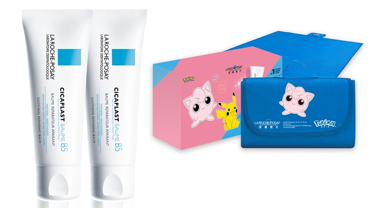 理膚寶水寶可夢極速修復禮盒-胖丁組,NT1,760
