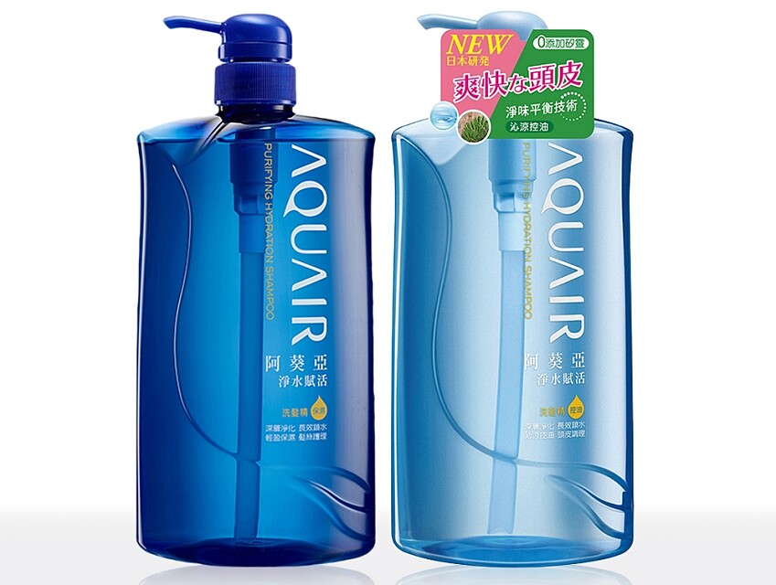 AQUAIR阿葵亞淨水賦活洗髮精1000ml,活動價NT154(市價NT309、限時5折)