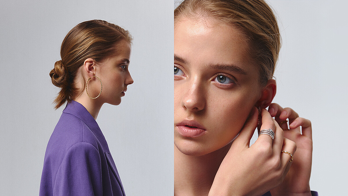 輕裝或奢華，美感皆璀璨！2021秋冬造型風格提案，耀眼奪目的HEARTS ON FIRE美鑽，讓妳怎麼穿都令人眼睛一亮！