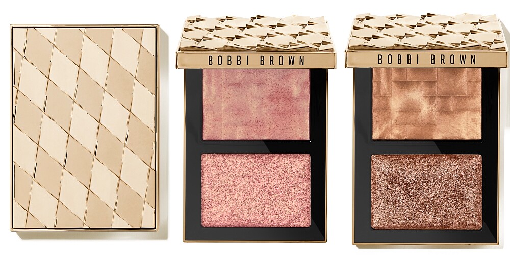 Bobbi Brown芭比波朗2021聖誕星耀紐約雙色美肌粉(左)#Pink、(右)#Soft Bronze)7g，NT1,850