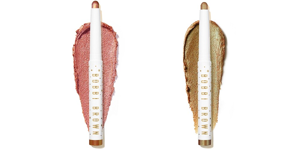 Bobbi Brown芭比波朗2021聖誕流雲持久防水炫彩眼影筆-星耀紐約版(#Incandescent、#Skyward炫目金)1.6g，NT1,200