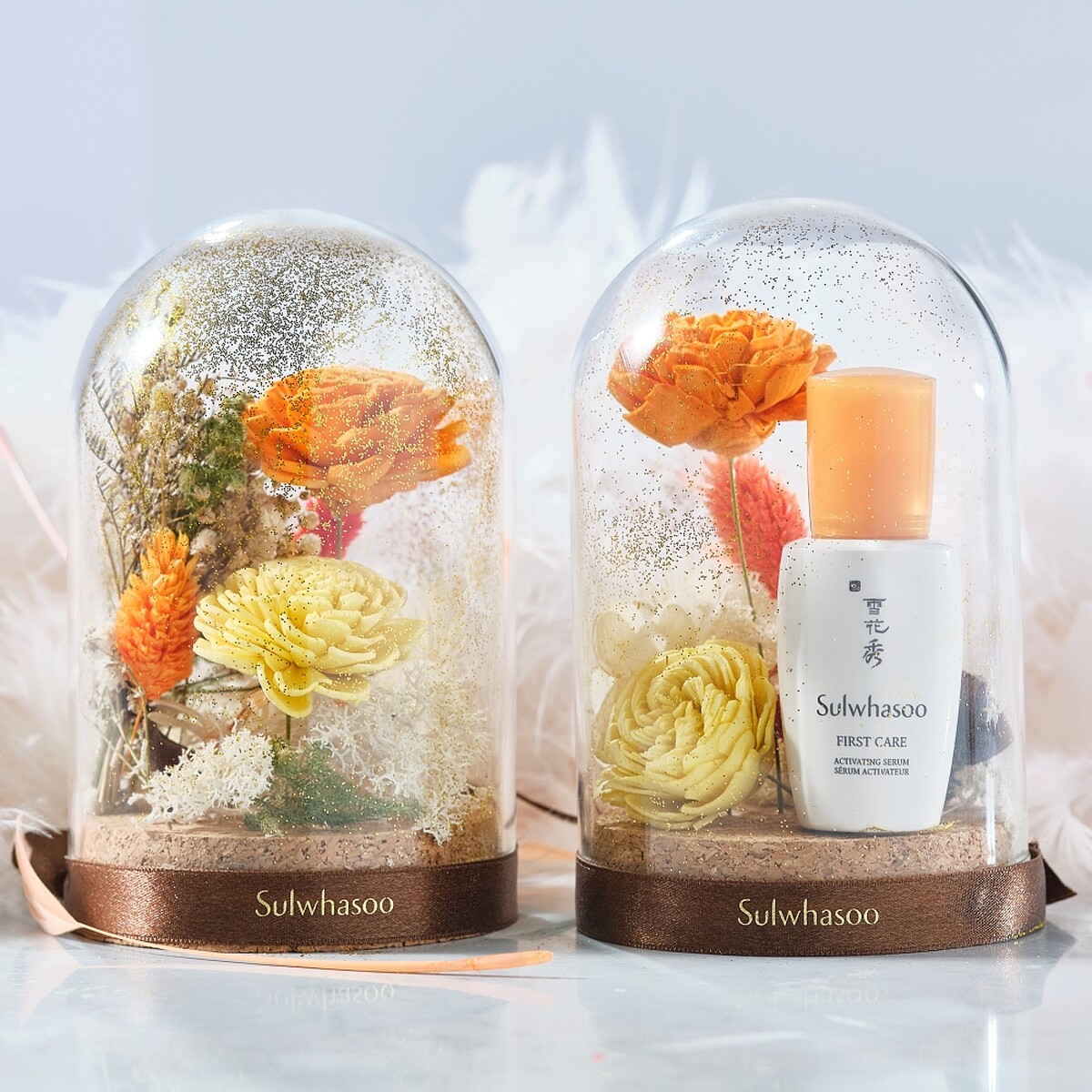 Sulwhasoo雪花秀瓶中潤燥造景體驗情境圖。