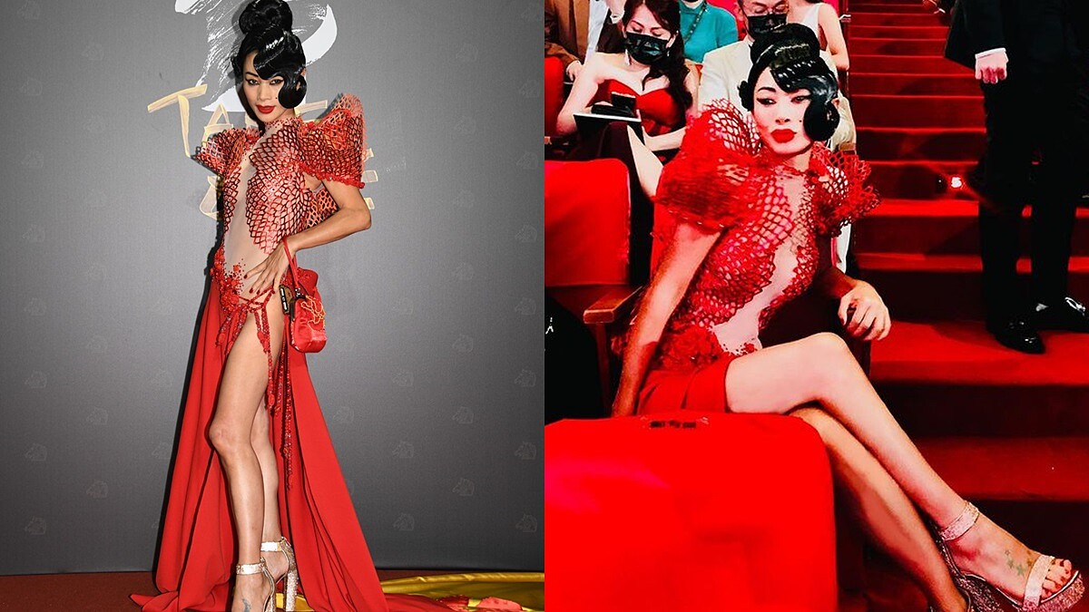 白靈來了！受邀出席金馬頒獎典禮，性感造型令人期待