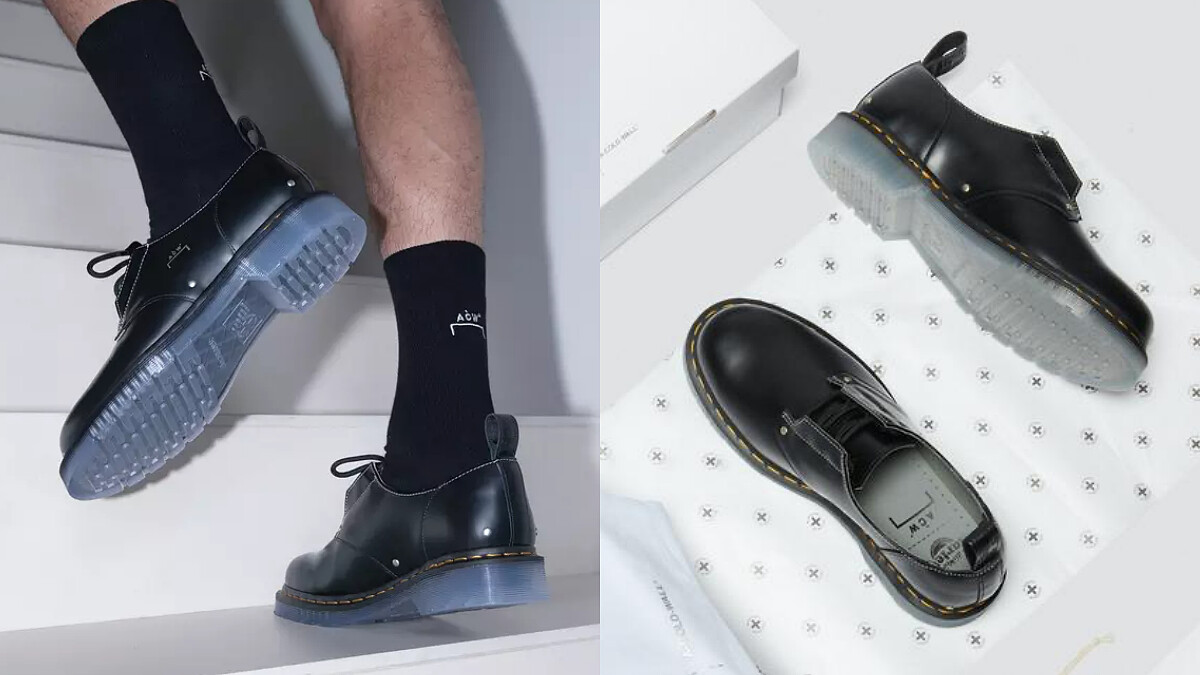 Dr. Martens X英國潮牌ACW*冰晶藍鞋底聯名馬汀鞋!開賣日+購買方式一次看
