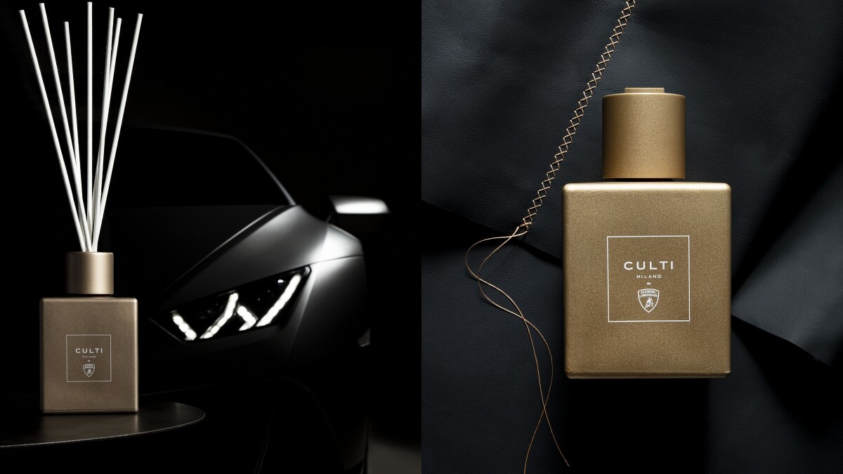 CULTI MILANO以香氣詮釋義式超跑工藝,量身訂製Automobili Lamborghini 居家香氛。