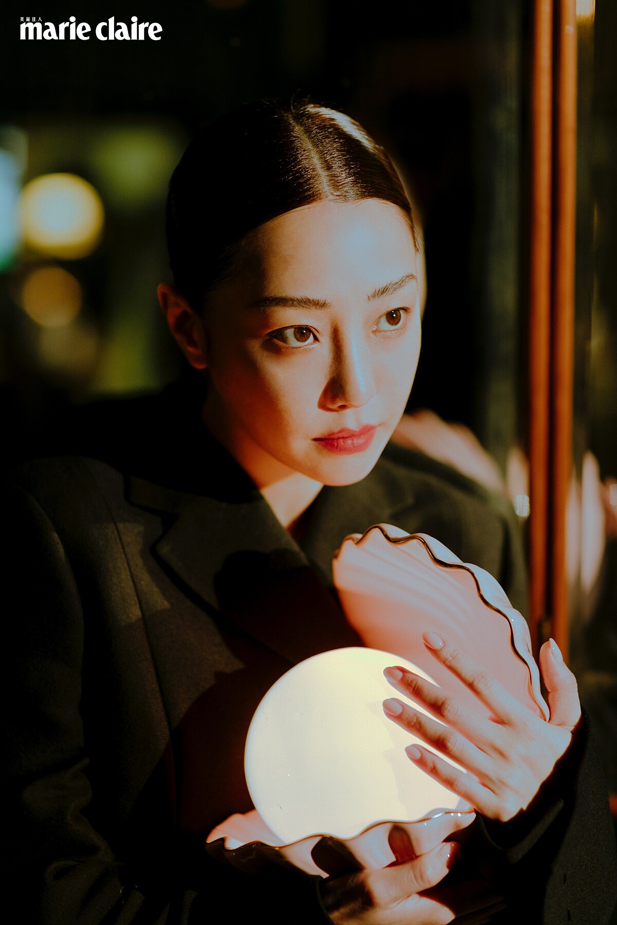 白色流蘇飾長外套，Salvatore Ferragamo