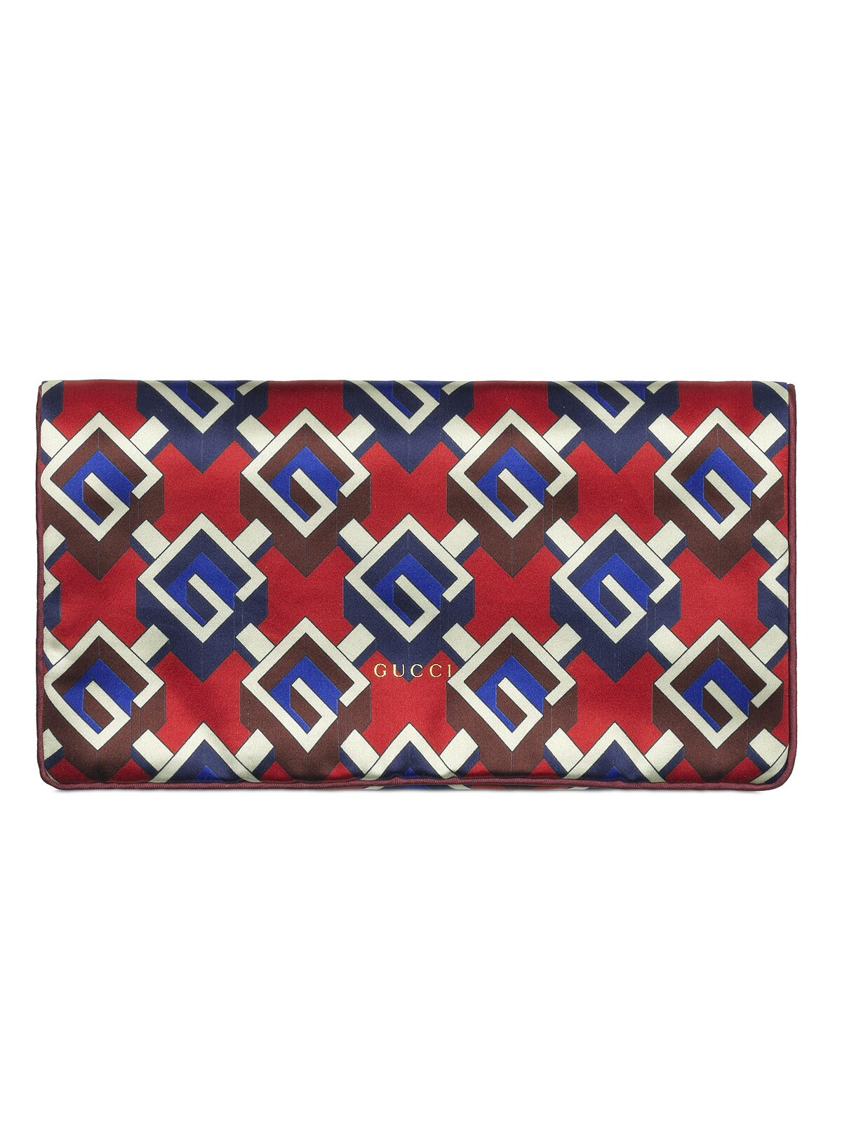 Gucci 圖案絲質眼罩，NT14,400。