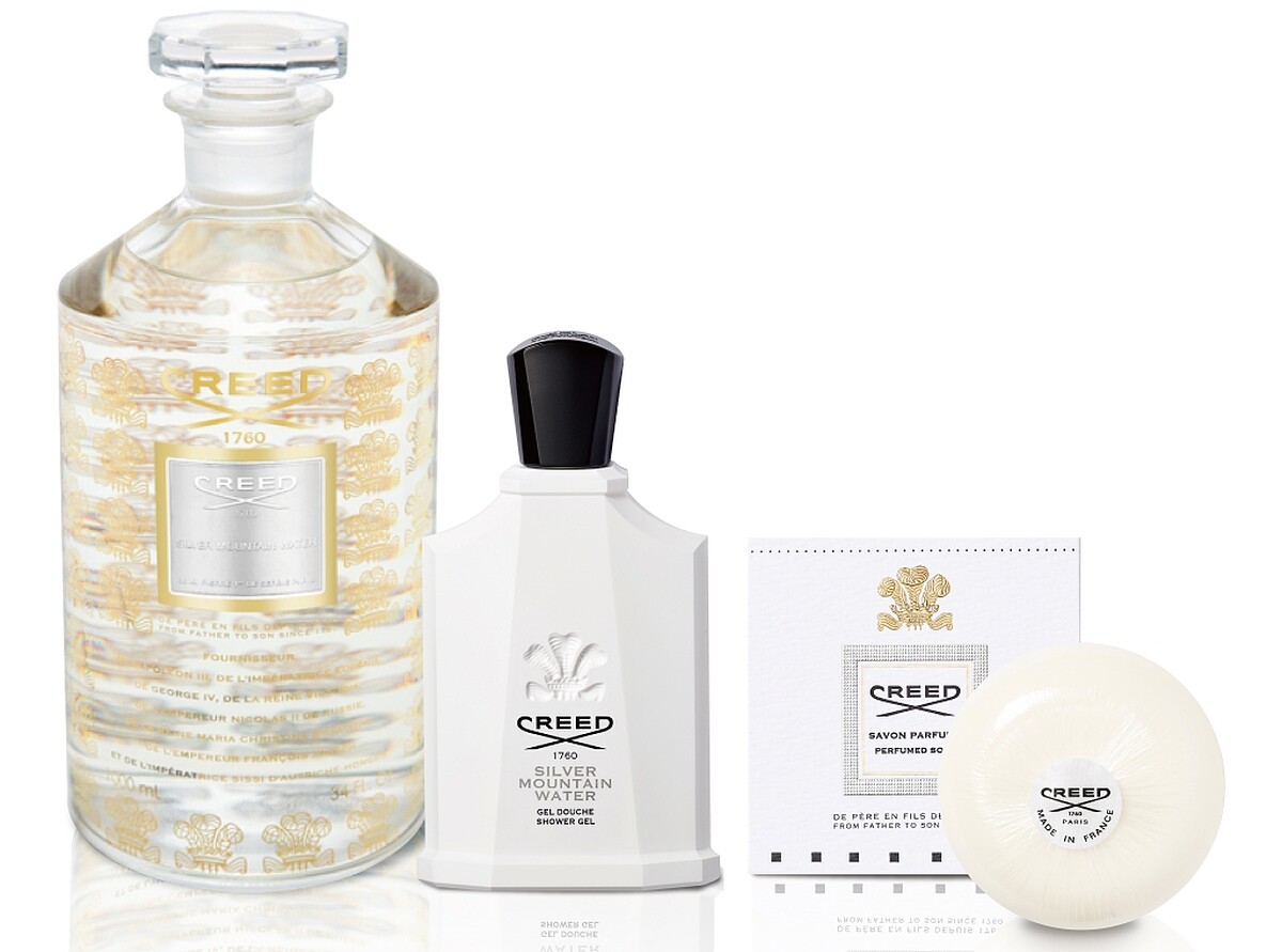 CREED銀色山泉限定大容量1L組，NT58,000