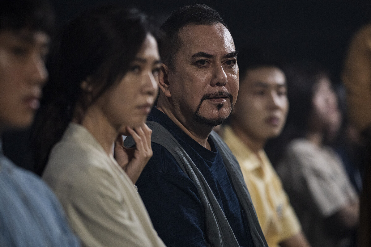 ▲聽到以莉的琴聲，天意眼眶含淚。（圖 / 公視提供）