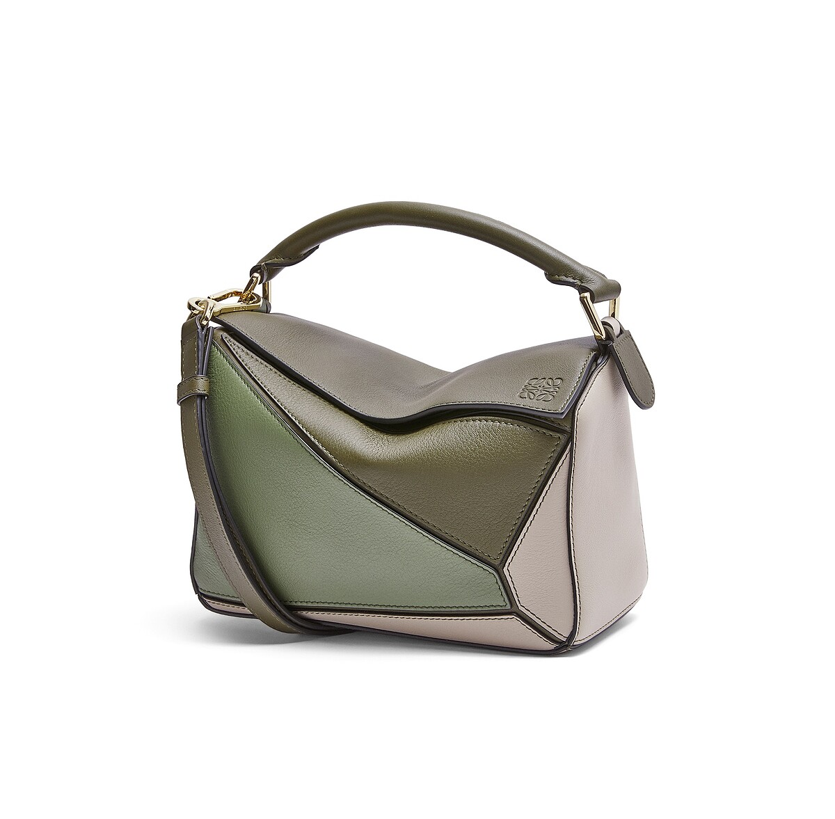 Puzzle經典小牛皮肩背提包，NT97,000