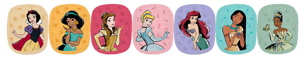 MakeUp Eraser&reg;原創魔法卸妝巾Disney公主限定七件組，NT890