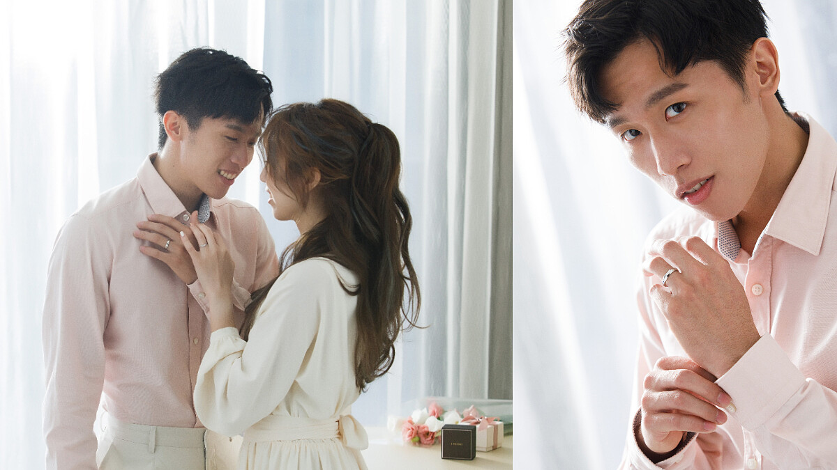 恭喜鞍馬王子李智凱結婚告別單身！再度解鎖人生新目標—以浪漫信物與女友相約共度下半生！