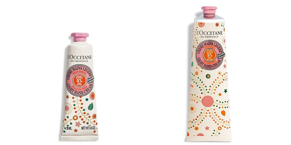 L&rsquo;OCCITANE歐舒丹豐收乳油木雪白花香舒芙護手霜30ml，NT400、150ml，NT1,100