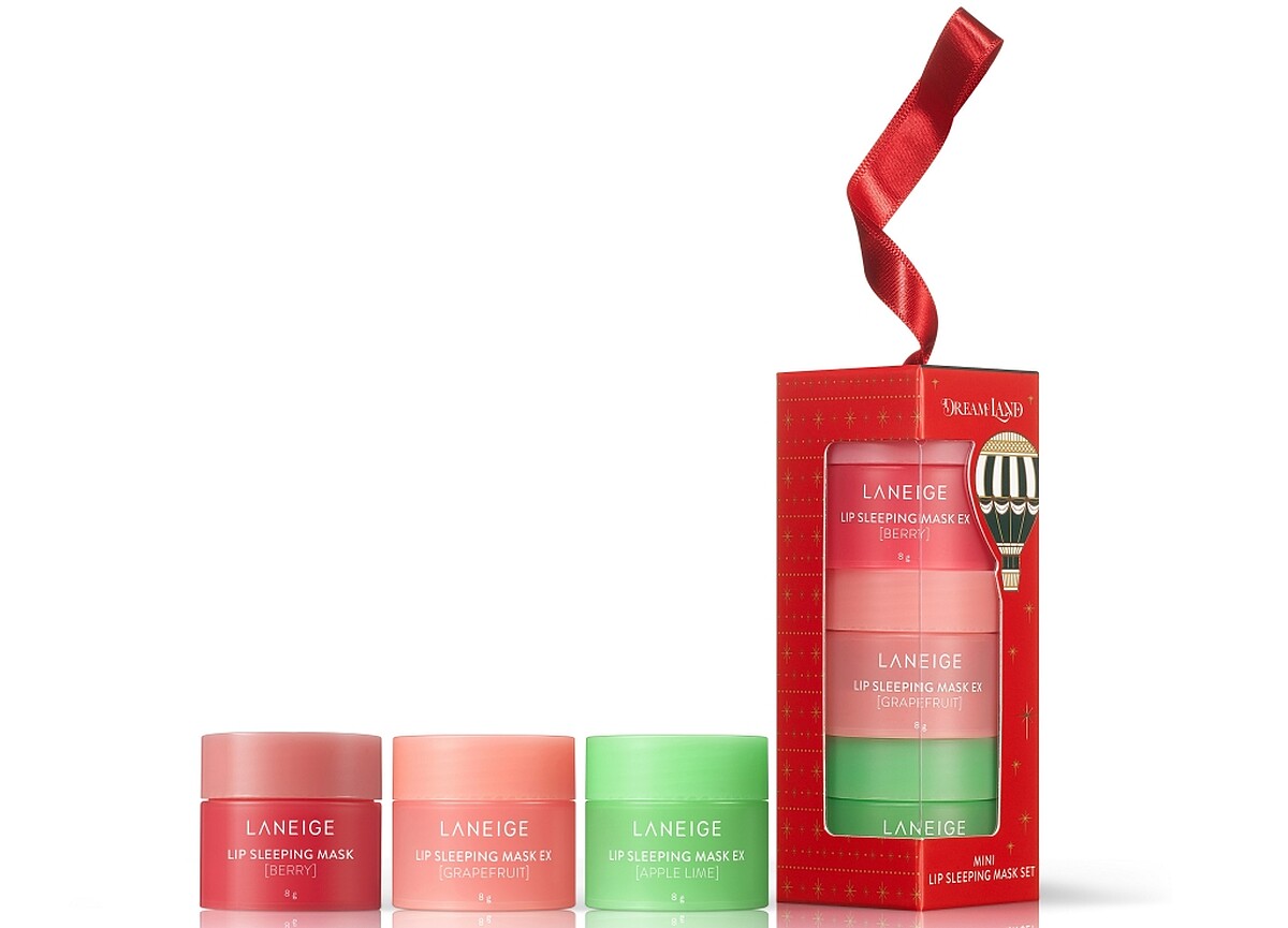 LANEIGE蘭芝Dreamland聖誕睡美人唇膜禮盒，NT850、加價購優惠價 NT750