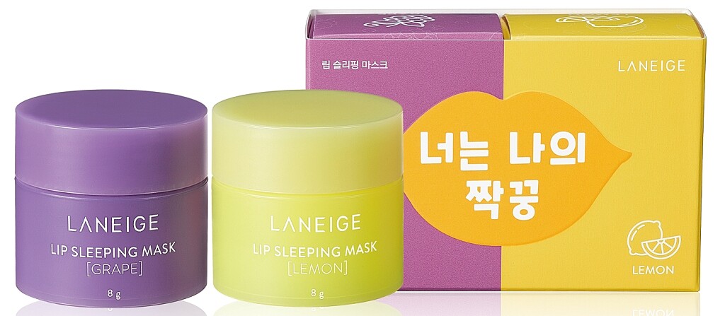 LANEIGE蘭芝Dreamland聖誕睡美人晚安唇膜限量果香組，NT700、加價購優惠價NT499