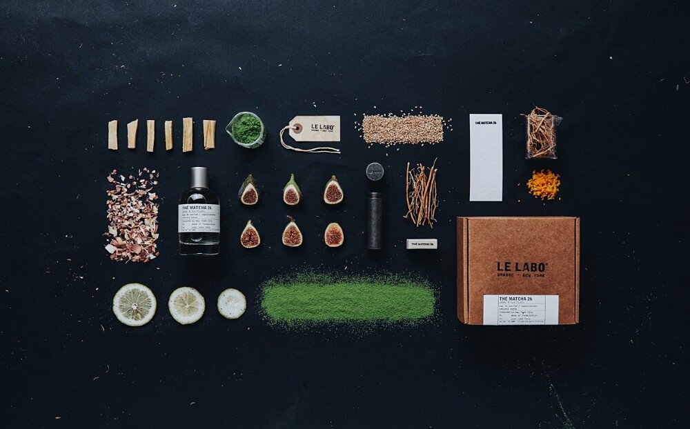 LE LABO TH&Eacute; MATCHA 26末茶26淡香精香材成份圖。