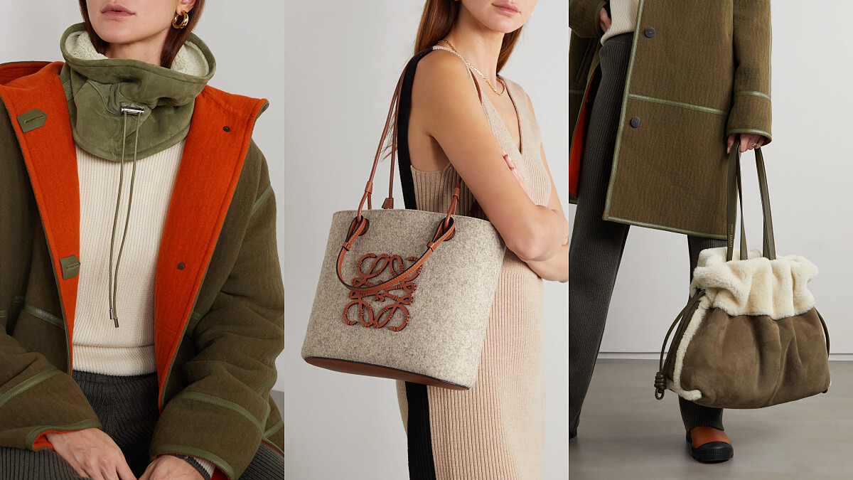 Net-A-Porter獨家販售Loewe秋冬膠囊系列！質感軍綠+卡其色系，首推這4樣限定單品