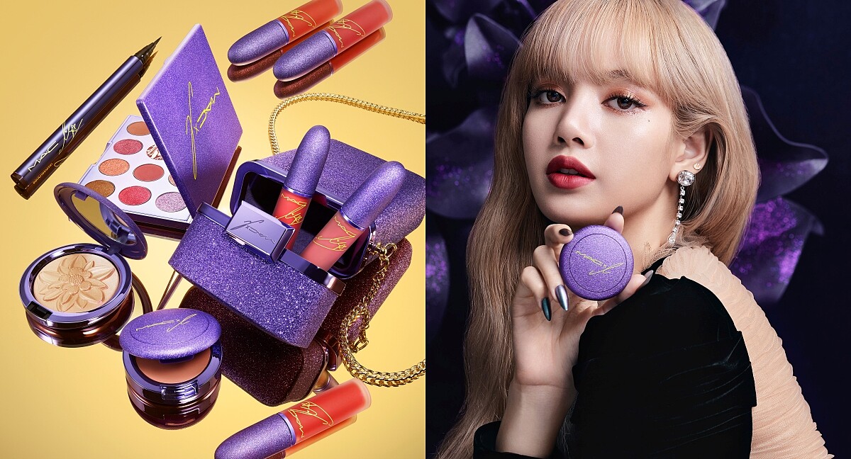 M‧A‧CxBLACKPINK Lisa聯名登台！包裝、色號親自操刀，唇釉這色必收