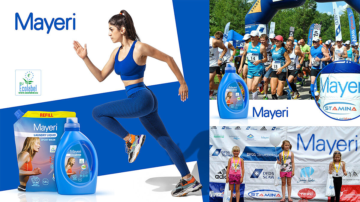 北歐各大賽事指定使用歐盟生態環保運動洗衣精首次來台