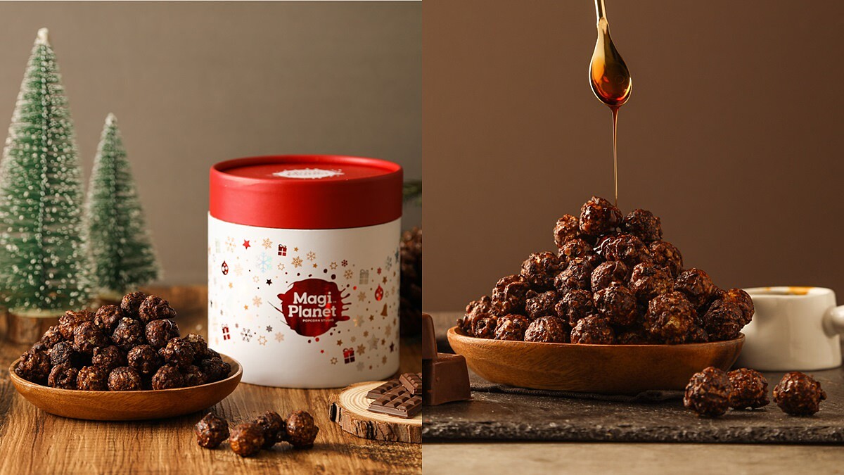 Magi Planet星球工坊推冬季限定「杏仁可可太妃爆米花」！杏仁角搭配法芙娜可可粉好療癒