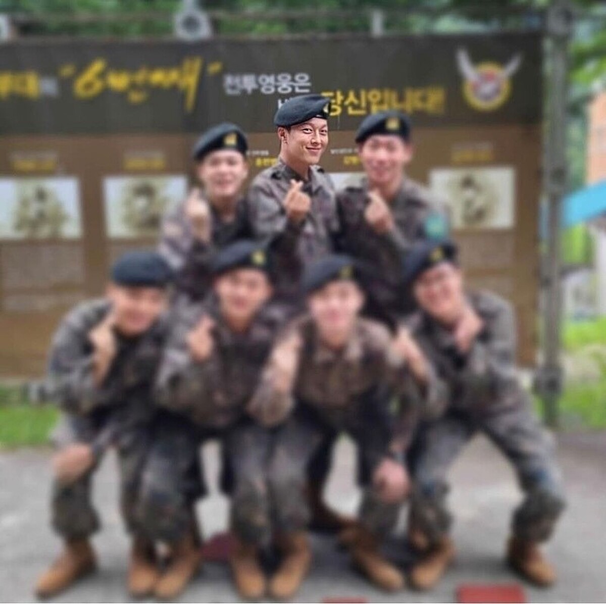 張基龍於《現正分手中》殺青後入伍