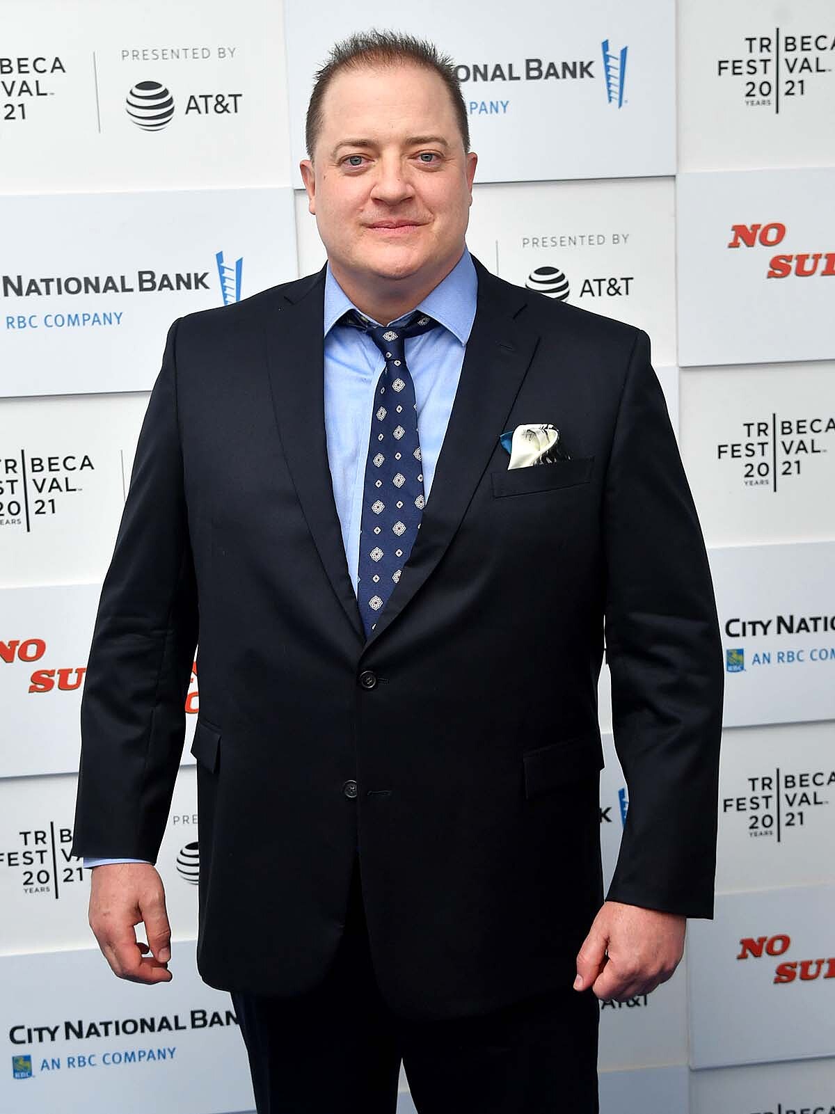 2021年布蘭登費雪出席《匪類》電影首映會