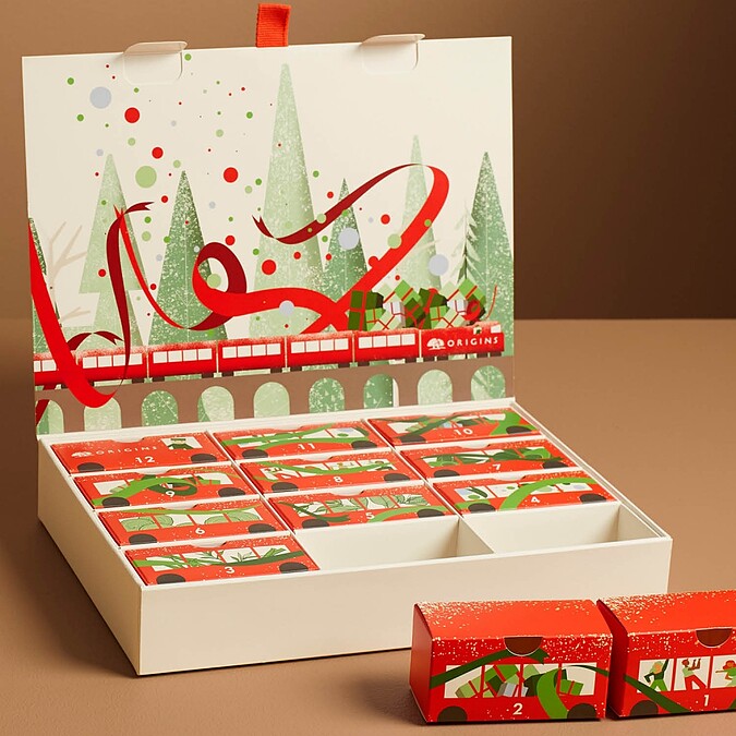 品木宣言2021聖誕特快車倒數月曆情境照。